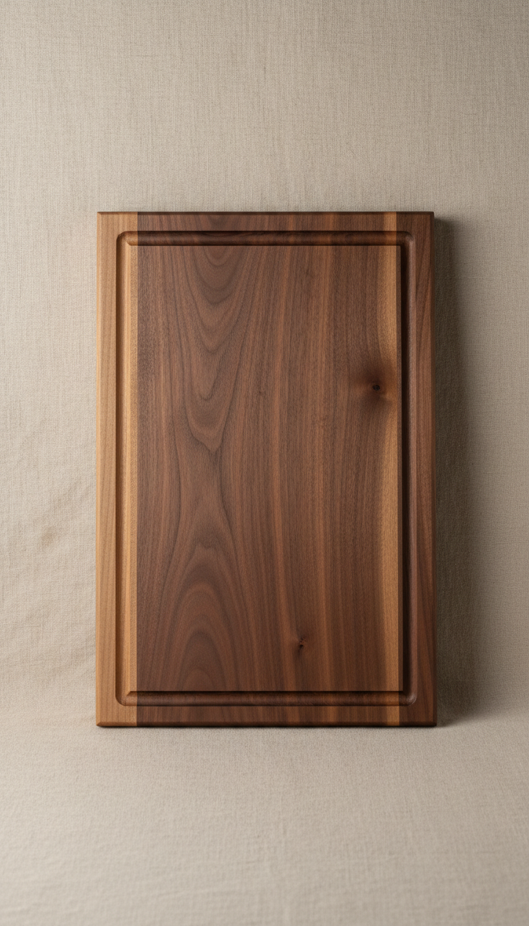 Rectangular Cutting Board in Walnut